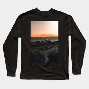 Neist Point Lighhouse in Isle of Skye Scotland Long Sleeve T-Shirt